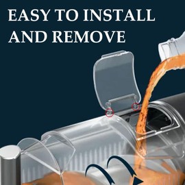 Spout Cover Lid Replacement Accessories Kit for Ninja Slushie Machine, Pour Spout Cover for Ninja FS300 FS301 FS301C