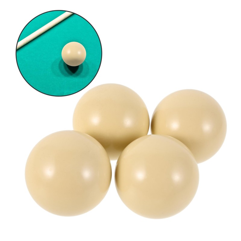 BESPORTBLE Pool Table Balls 4 Pack White Billiards Balls Billiard