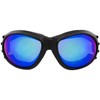 Birdz Eyewear Eagle Padded Dirt Bike Motorcycle Riding Goggles Black