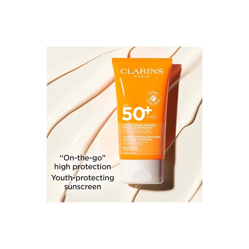 Clarins Youth-protecting Sunscreen Body SPF50 Very High Protection 150ml