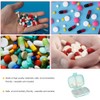 WUBAYI Travel Pill Box Organizer - Investment Bag Plus Size