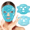 Mascarilla de Gel Facial, Mascara de Hielo para Cara Reutilizable