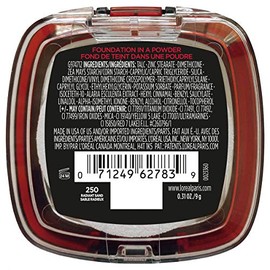 L'Oréal Paris Infallible 24H Fresh Wear, Base de Maquillaje en Polvo con SPF 25+, Alta Cobertura con Acabado Mate, Larga Duración y Control de Brillo,