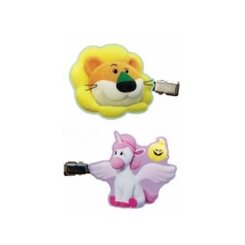 ESK JAPAN Tabekko Animal (Movie) Bangs Clip Rion & Pegasasu-chan & Gotchan