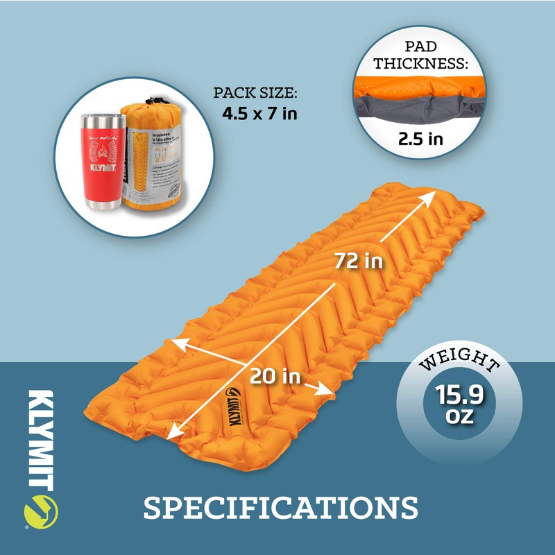 Klymit Static V Ultralite SL Sleeping Pad