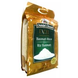 Chandni Chowk Basmati Rice 10 lb Chandni Chowk Excel Extra Long Grain Basmati Rice