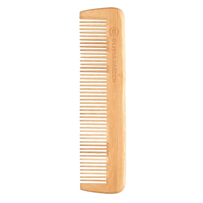 Olivia Garden Bamboo Touch Comb - Eco-conscious Bamboo Hair Comb