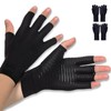 Donfri 2 Pairs Finger Supporter, Joints, Anti-slip, Copper Fiber, Finger