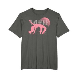 Maglietta con Scritta I am Hip Hop per Ragazze e Ballerine, Idea Regalo Maglietta