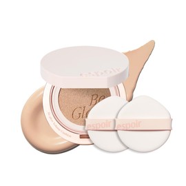 Espoir Cushion Foundation Be Glow Volume Cushion SPF42 PA+++ (Main Body + 2 Puffs) #22 Petal, Hyper Glow, Dewy Skin, The More You Apply, The More Radiant, Moisture Volume, Long-lasting, Transparency