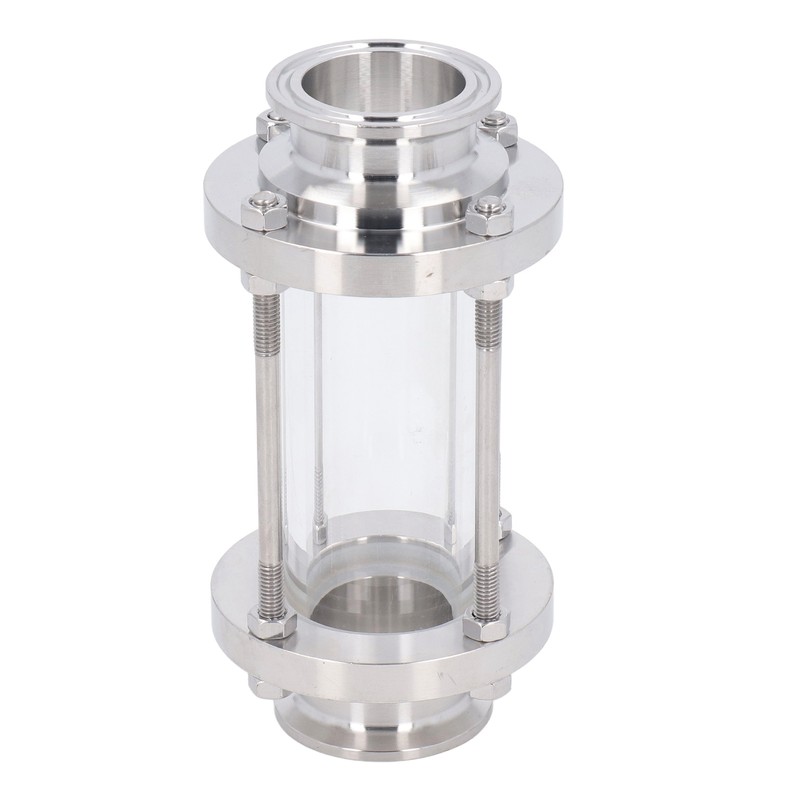 In Line Sight Glass Food Grade 304 Stainless Steel Omnidirectional