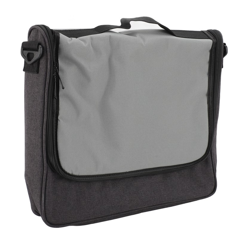 Console Carrying Case Large Capacity Multifunction Grey Travel Storage Bag