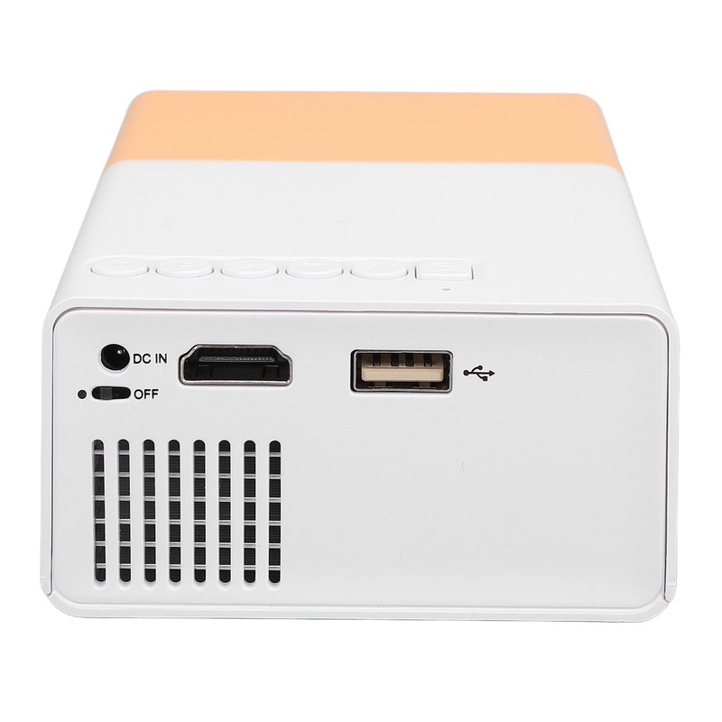 Small Projector 600ASIN Remote Control Portable Movie Projector with USB