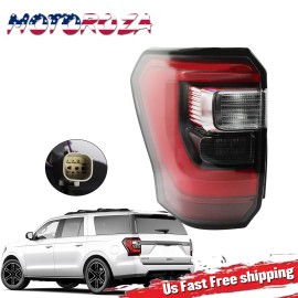 motoroza LED Tail Light Assembly Brake Lamp Left Driver NEW For 2018-2021 Ford Expedition