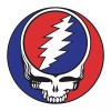 Grateful Dead sticker Rock Band window laptop bumper vinyl decal - 10"
