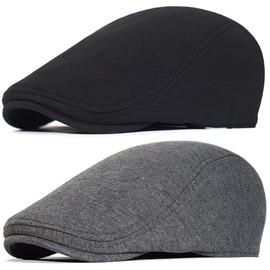 BABAHU Men's Newsboy Cap Gatsby Flat Cap Lvy Irish Hats Driving Cabbie Hunting Cap