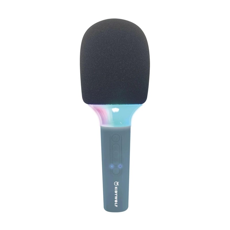 KIDYWOLF - Microphone Bluetooth with Light Blue