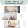 Bates- Duplex Wall Plate, 12 Pack, Ivory, Electrical Outlet Cover