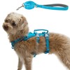 Wuffley Escape Proof Dog Harness and Leash Set, Lightweight Dog