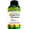 Nature's Bounty High Absorption Magnesium Glycinate 240mg 180 Capsules