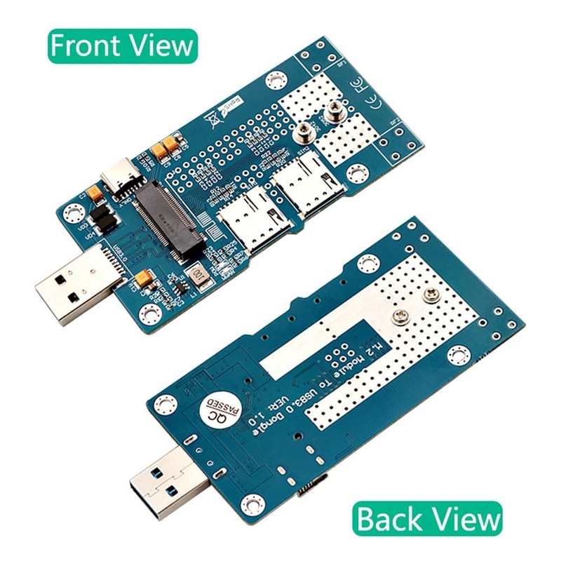 Snblzhef M. 2 to USB 3.0 Adapter with Dual Nano