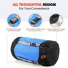 Hikenture Sleeping Bag Stuff Sack, Space Saving Compression Sack, Water-