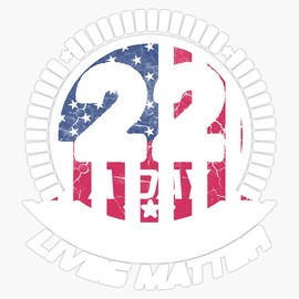 HOF Trading 22 A Day | Veteran Lives Matter PTSD Awareness T Vinyl Sticker Waterproof Decal Laptop Wall Window Bumper Sticker 5"