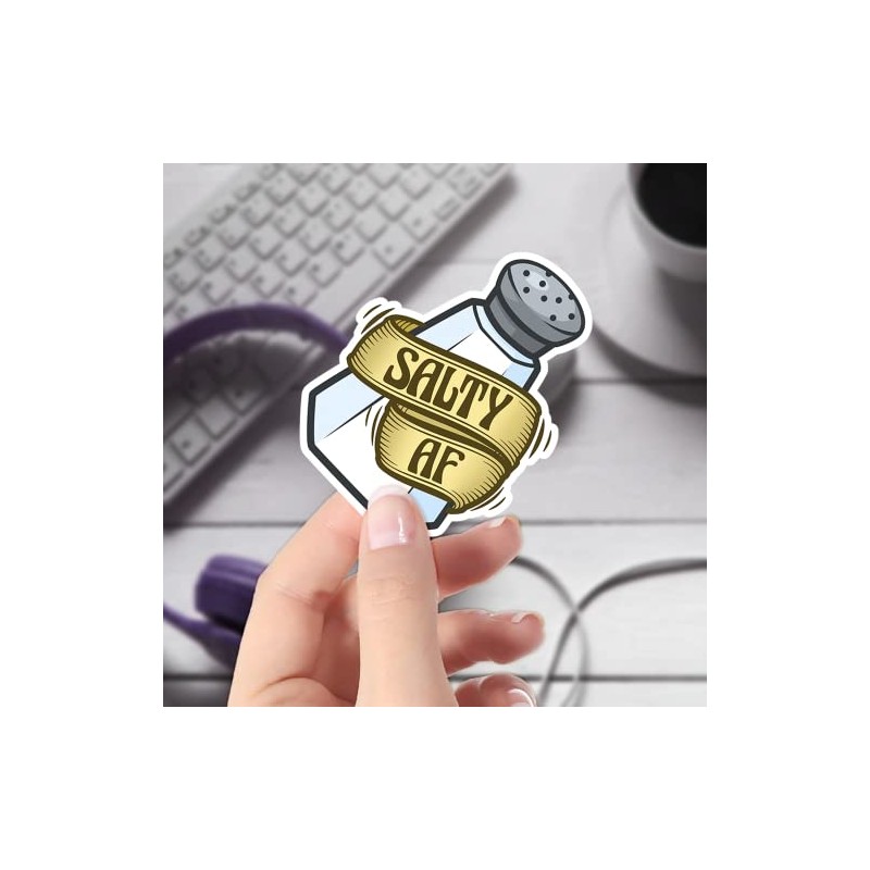 Salty AF - Original Artwork Sticker
