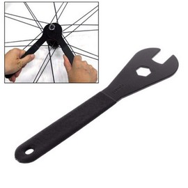 SEIWEI 17mm Carbon Steel Bicycle Spanner Bike Repair Tool Multifunctional Open Ended Cone Wrench Suitable for Biking Outdoors