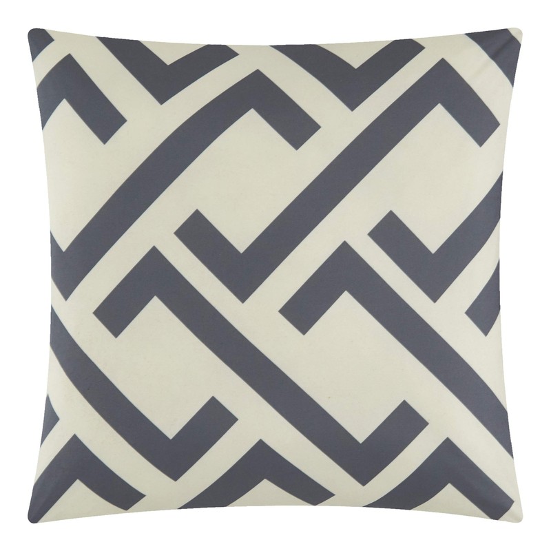 Stratford Park Chev Pintuck 7-Piece Reversible Comforter Bedding Set Grey,