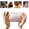 Polly Online 50PCS Hair Nets Invisible Elastic Edge Mesh Bun