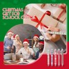 Tenceur 100 Pcs Christmas Pens Christmas Novelty Pens Bulk Xmas