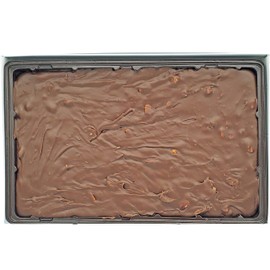 Home Made Creamy Chocolate English Walnut Fudge - 12 OZ Gift Box