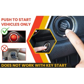 Start-X Plug N Play Remote Starter Kit for Toyota Highlander 2014-2019, C-HR 2018-2019, Land Cruiser 2016-2018 / Push to Start