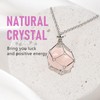 Crystal Stone Holder Necklace，Adjustable Crystal Holder for Stones Crystal Holder