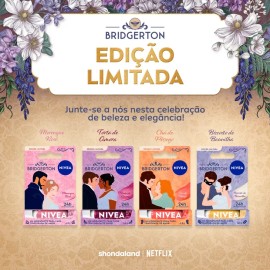 Bálsamo labial hidratante Edición limitada de moras y Bridgerton 4,8g Nivea