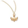 Extel Small Gold Over Sterling Silver Holy Spirit Confirmation Dove
