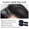 Bump Up Hair Clip,4X Hair Base Insert Sponge Volume |