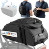 Valkental - 3-in-1 Bicycle Bag for Pannier Rack with Cooling