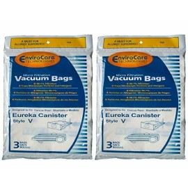 For Eureka 6 Eureka Allergy Style V Vacuum Bags, Power Team, Powerline, Canisters, World...