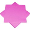 Napkins Pink Plain Pack of 20 / 33 x 33