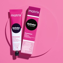 NEW MATRIX SOCOLOR PRE-BONDED PERMANENT COLOR 90ML - 8G