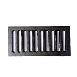 [TFS] Square Lostre, For 7.9 x 4.1 inches (22.5 x 10.5 cm), Unbreakable Stove Sana Castings Fire Plate, Eye Plate, 7 Wheels
