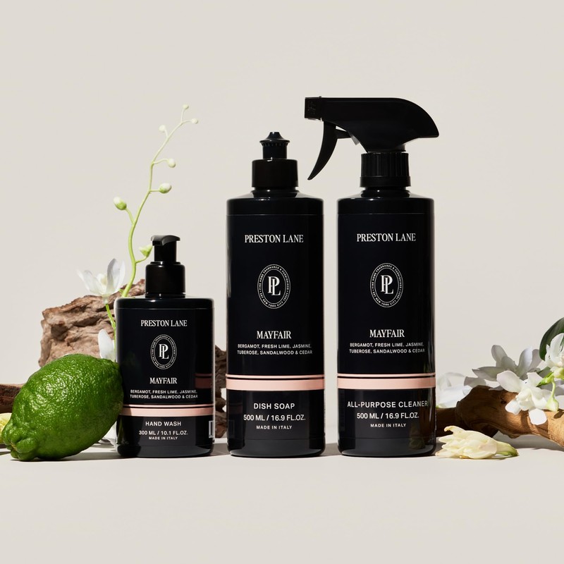 Preston Lane Luxury Kitchen Set – Hand Wash, Dish Soap