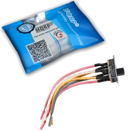 HQRP 6-Pin Ceiling Fan Slide Reverse Switch Compatible with Zing Ear ZE-209-22, SL13B, Canal SL13B-022, Well Tec DR74, Sun-Lite J-301, Shine Top LS-101H, UL Listed