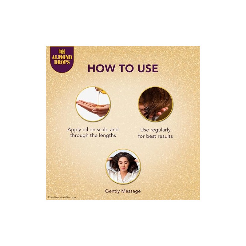 Bajaj Almond Drops Hair Oil- 300 Ml