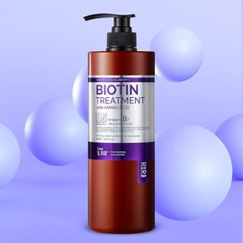 Haraz Hair Lab Plus Plus Biotin Hair Lossing Treatment Floral Mersk flavor 1000ml / 하라즈 헤어랩 플러스 비오틴 탈모완화 트리트먼트 플로럴머스크향 1000ml