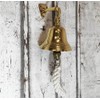 zeitzone Nostalgic Ship Bell Brass Maritime Door Bell 9 cm