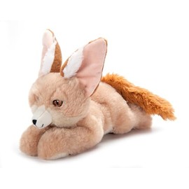 The Petting Zoo Fennec Fox Stuffed Animal Plushie, Gifts for Kids, Earth Keeperz Wildlife Animals, Zoologee Brown Fennec Fox Plush Toy, 10 inches