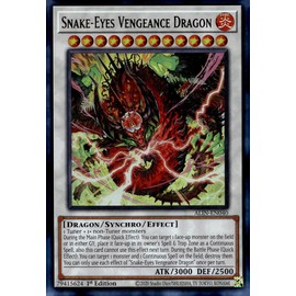 Snake-Eyes Vengeance Dragon - ALIN-EN040 - Ultra Rare - 1st Edition